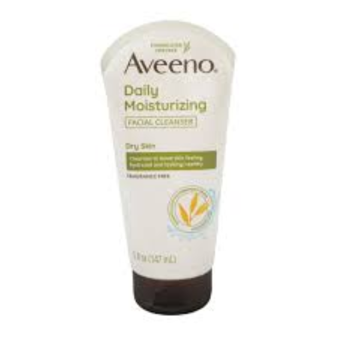 AVEENO DAILY MOIST FACIAL CLEANSER 147ML